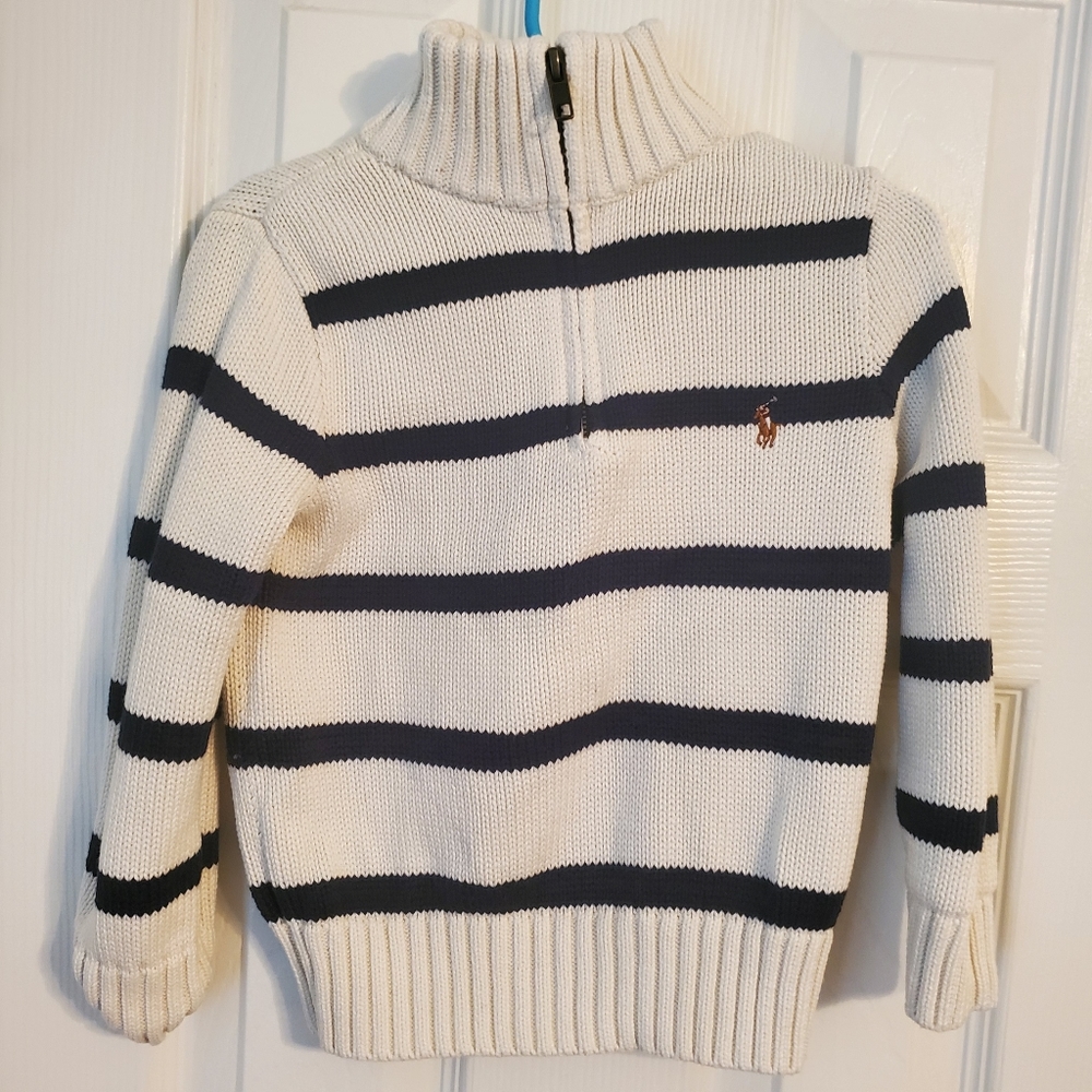 Boy's 3T Polo Ralph Lauren half zip sweater
